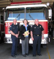 Sherri at SDFD Station 36
