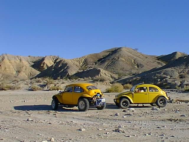 Hank Bruin's Yellow'71 Baja Bug